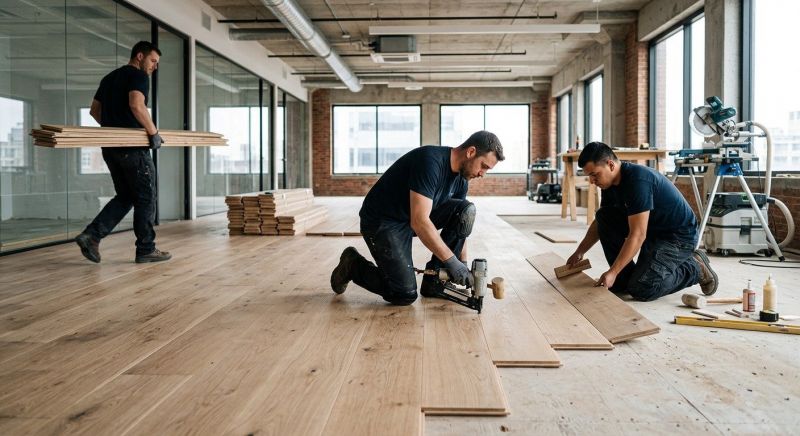 Commercial Hardwood Service in Queens County, NY