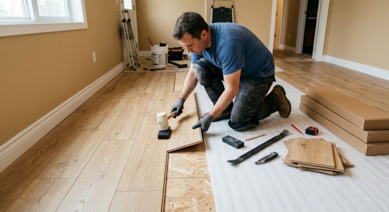 Laminate Floor Installation in Irvington, NJ