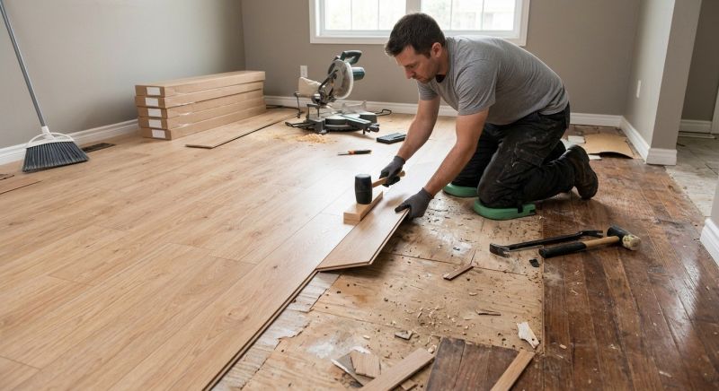 Laminate Floor Installation in New Hyde Park, NY