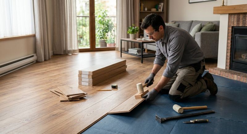 Laminate Floor Installation in Ossining, NY