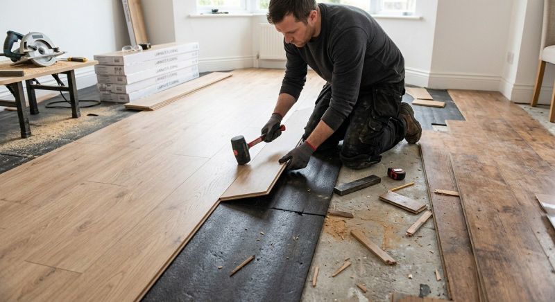 Laminate Floor Replacement in Hackensack, NJ
