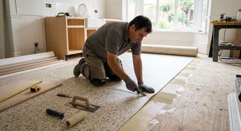 Linoleum Floor Installation in Carteret, NJ