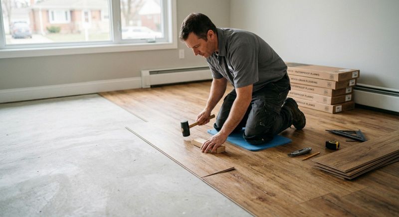 Linoleum Floor Installation in Elizabeth, NJ