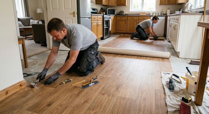 Linoleum Flooring Replacement in Bergen County, NJ