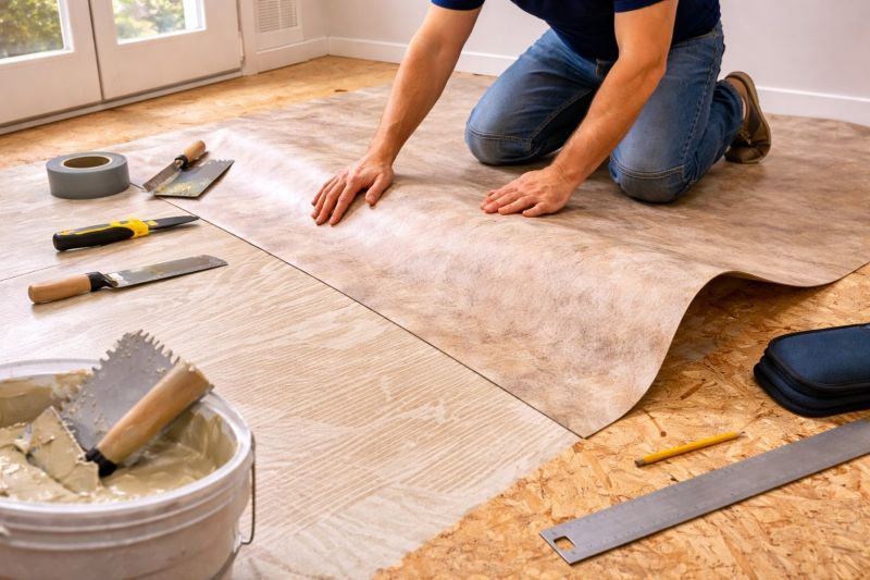 Sheet Flooring Installation in Alpine, NJ