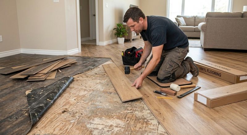 Vinyl Flooring Installation in Nanuet, NY