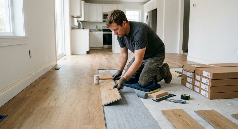 Vinyl Plank Floor Installation in Bergen County, NJ